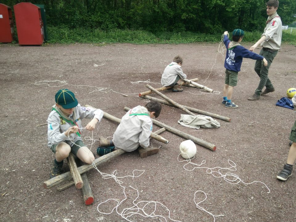 Sint-Martinus den XIIde - Welpen Hollandsveld April mei